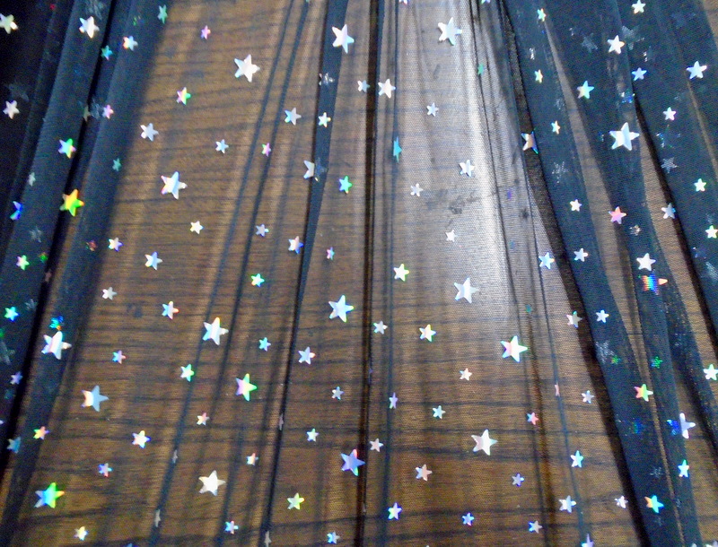 2.Black-Silver Holo Egyptian Stars