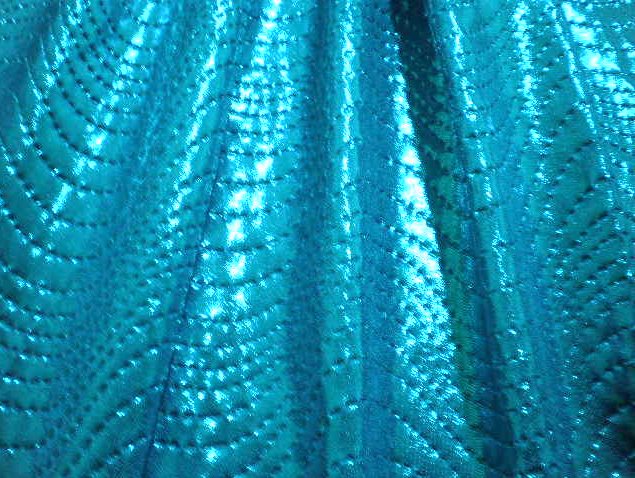 3.Turquoise glitter Lace