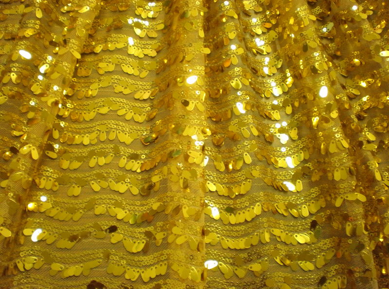 1.B. Gold Vegas Sequins #3