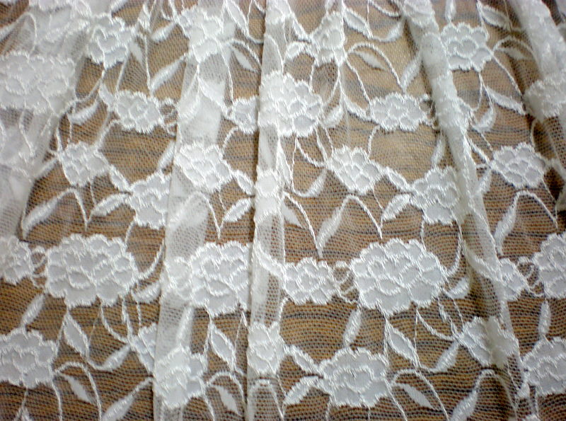 2.White Romance Flower Lace#2