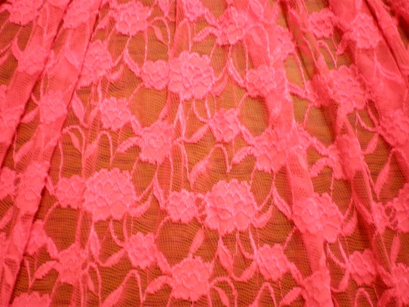 5.Fuchsia Romance Flower Lace #2