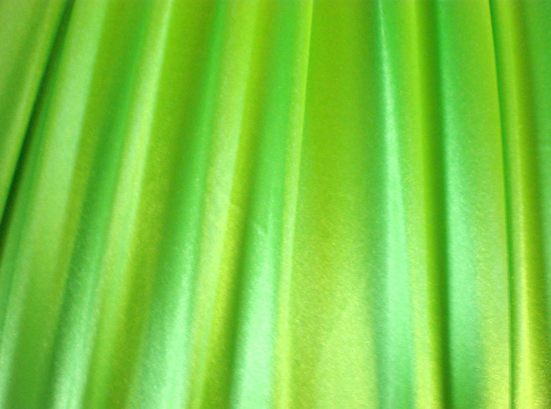 9.Lime Stretch Satin #4