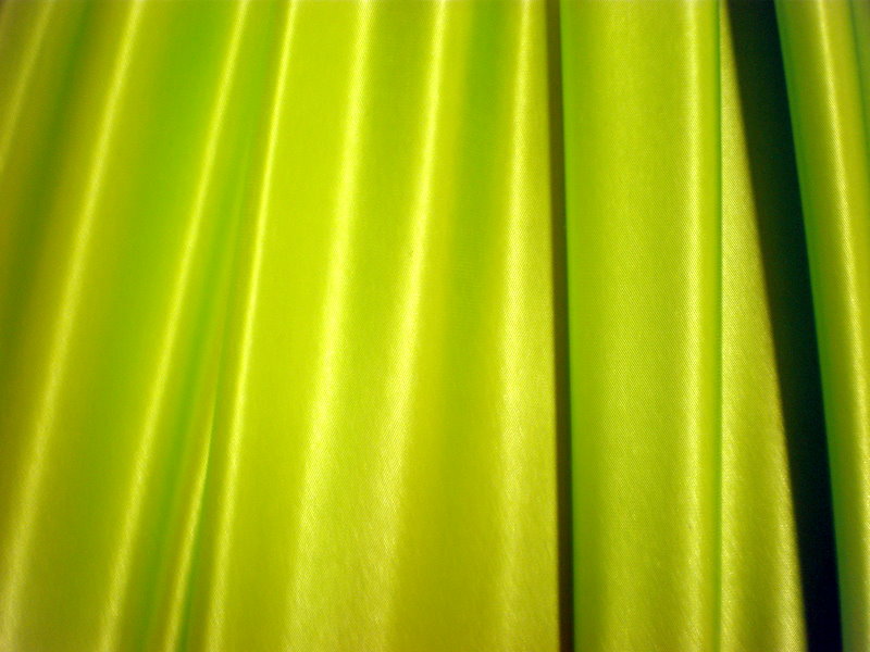 15. N. Lime Stretch Satin #4