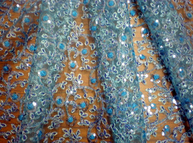 2.Turquoise Arundhuti Sequins#2