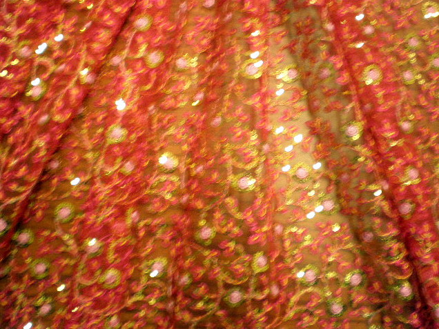 4.Red Arundhuti Sequins #2