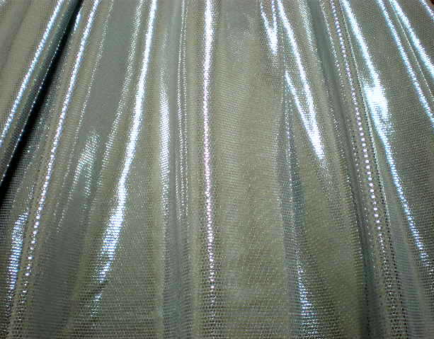 10.White-Silver Sparkle Foil