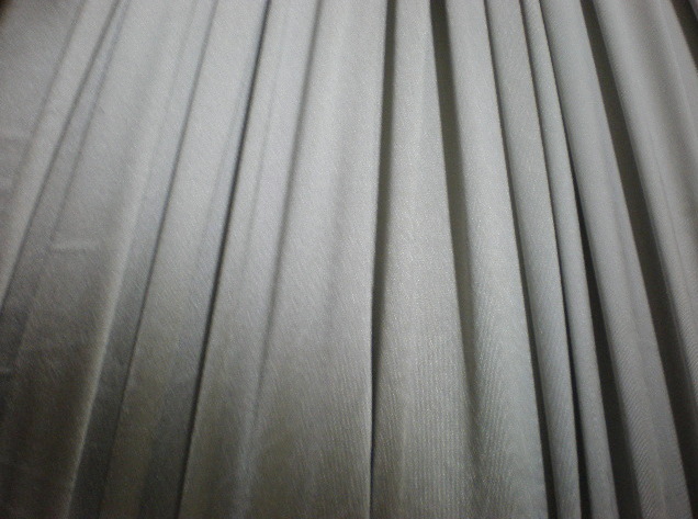 3. Silver  Stretch Satin #1