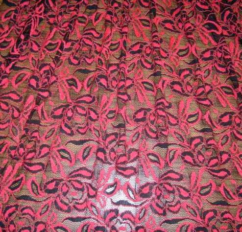 5.Red-Black Royal Lace